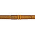 Mezlan Laser-Print Calfskin Belt
