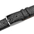 Mezlan Laser Print Calfskin Belt Black