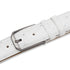 Mezlan Ostrich Skin Belt White (AO11678)