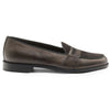 Zelli Alberto Italian Calf & Sueded Leather Loafer Charcoal (15-755-CHL)