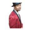 Alberto Nardoni Brand Red Color Blazer Sport Coat