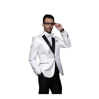 Alberto Nardoni One Button Black Tuxedo Dinner Jacket Blazer