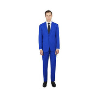 Alberto Nardoni Royal Blue Two Buttons Classic Fit Suit