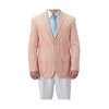 Alberto Nardoni Single Breasted sear sucker Orange Blazer