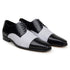 Belvedere Alexander Black & White Leather Oxford