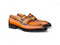 Carrucci Amber Patent Leather Chain Loafers
