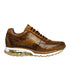 Belvedere Todd Men's Shoes Antique Brandy Exotic Genuine Ostrich Casual Sneakers