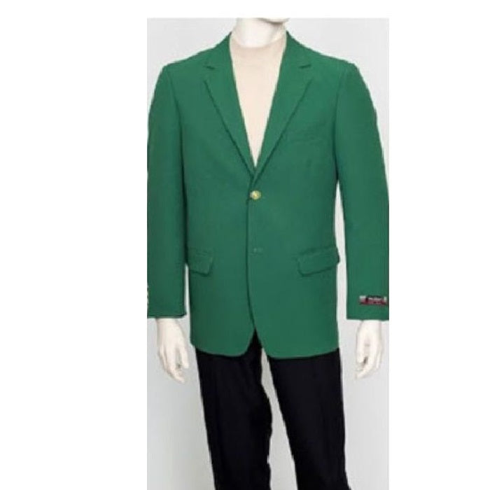 Augusta green Classic Brass buttons Sport Jacket – OvercoatUSA
