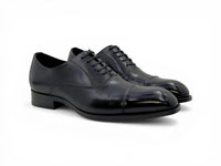 Carrucci Avon Cap Toe Oxford - Leather Sole Dress Shoe