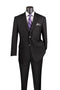 (40R, 44S, 48R, 52L, 56L) Regular Fit Blazer 2 Button in Black