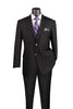 (40R, 44S, 48R, 52L, 56L) Regular Fit Blazer 2 Button in Black