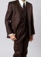 Classic Boy Suit 5 Piece Set Brown