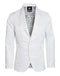 Men’s White Western Blazer – Slim Fit Shiny Finish Casual & Formal Party Jacket