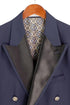 Midnight Navy Modern Fit Double-Breasted Tuxedo Blazer
