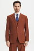 Brown Wedding Suit - Jacket + Pants - Brown Tuxedo - Brown Groomsmen Classic Suit