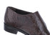 Los Altos Men's  Brown Crocodile Shoes Italian Toe Gator Shoes