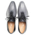 Men's Barbaro Two-Tone Grey/Black Calfskin Leather Whole-Cut Oxfords By Mezlan Made In Spain Brand