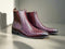 Basket Weave Leather Chelsea Boot Carrucci