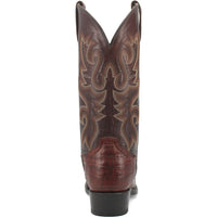 Dan Post Mens Bayou Genuine Caiman 13 Square Toe Brass Cowboy Boot