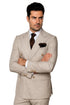 Classic Fit in  Light Brown Color by Rossiman