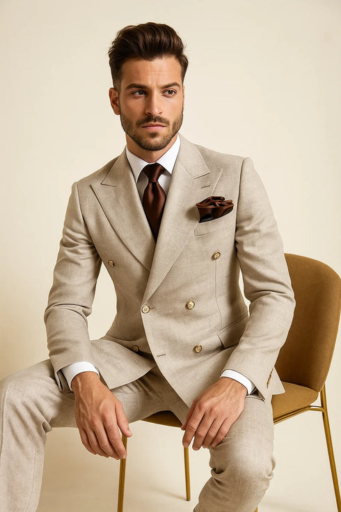 Classic Fit in  Light Brown Color by Rossiman