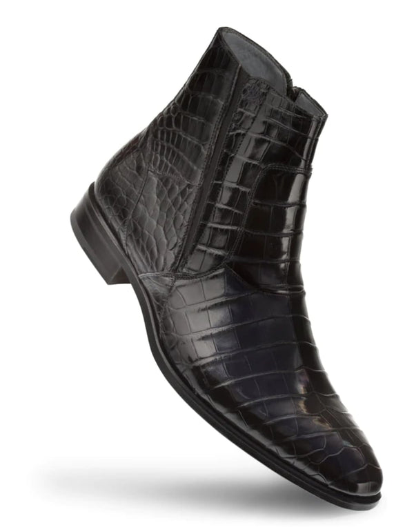 Belucci Alligator Black By Mezlan Made In Spain Brand