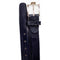 Mens Belvedere Lizard Skin Dress Belt in Navy