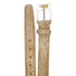 Mens Belvedere Alligator Dress Belt in Navy