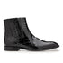 Mens Belvedere Genuine Alligator Ivan Dress Boot in Black