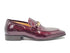 Beveled Squared Toe Patent Leather Loafer Carrucci