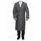 Big And Tall Grey Wool Outerwear Overcoat