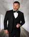 Mens Black 1 Button Tailored Fit Tuxedo