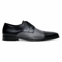 Belvedere Alexander Black/Grey Genuine Crocodile Oxford