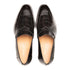 Men's Black Piccolo Genuine American Alligator Penny Loafer By Mezlan Made In Spain Brand
