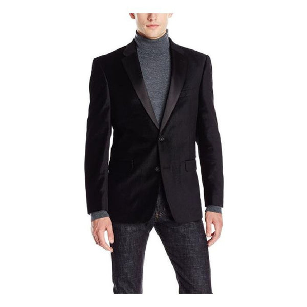 BIG AND TALL VELVET SPORT COAT