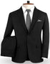 Black Business Formal Men Suits for Groomsmen Two