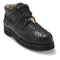 Los Altos Casual Black Caiman Belly & Ostrich Shoes