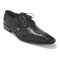 Los Altos Black Genuine Teju Lizard Oxfords