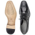 Belvedere Batta Men's Black Genuine Ostrich Oxfords