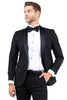 Mens Modern Fit one button shawl lapel tuxedo separates Black jacket