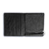 Ferrini Full Quill Ostrich Money Clip Black