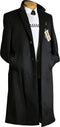 Dark color black Wool fabric / Dress Coat Priced Available In Big & Tall Sizes Overcoat - Mens Topcoat