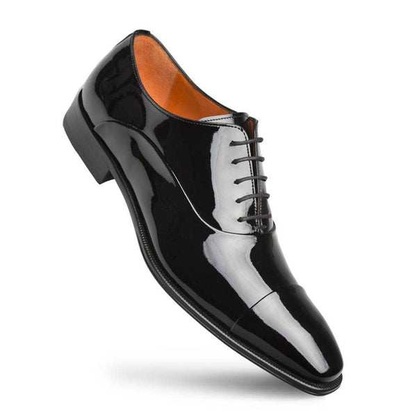 Black Patent Leather Formal Oxford By Mezlan Made In Spain Brand