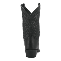 Laredo East Bound Black Pig Skin Leather Boots