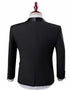 New Arrival Black Groom Tuxedos Groomsmen Shawl Lapel Best Men Suit Bridegroom Wedding Prom Suits