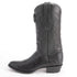 Los Altos Black Snip Toe Boots Genuine Teju Skin