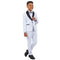 New Stacy Adams Boys Black Tuxedo Set, 5-Piece Black Shawl Collar