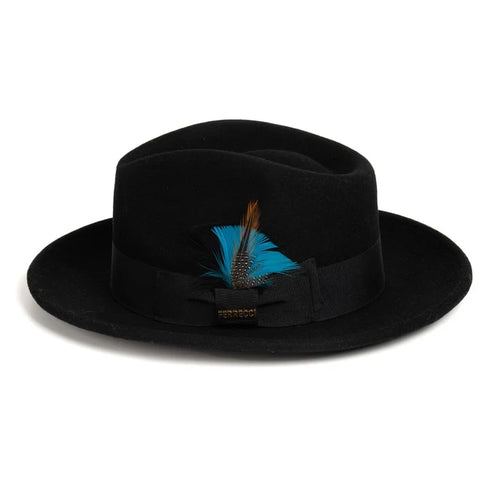 Fedora Hat in 10 Colors - 100% Australian Wool fabric