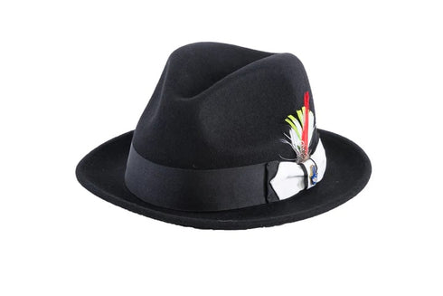 Fedora Hat in 10 Colors - 100% Australian Wool fabric