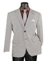 Mens Sport Coat Houndstooth Vinci Black and White Suit